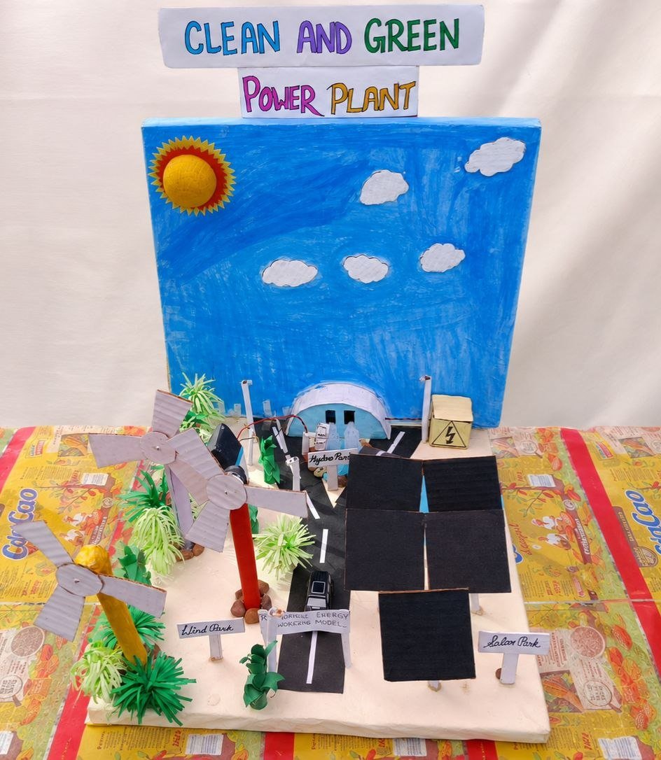Clean and Green Power Plant
